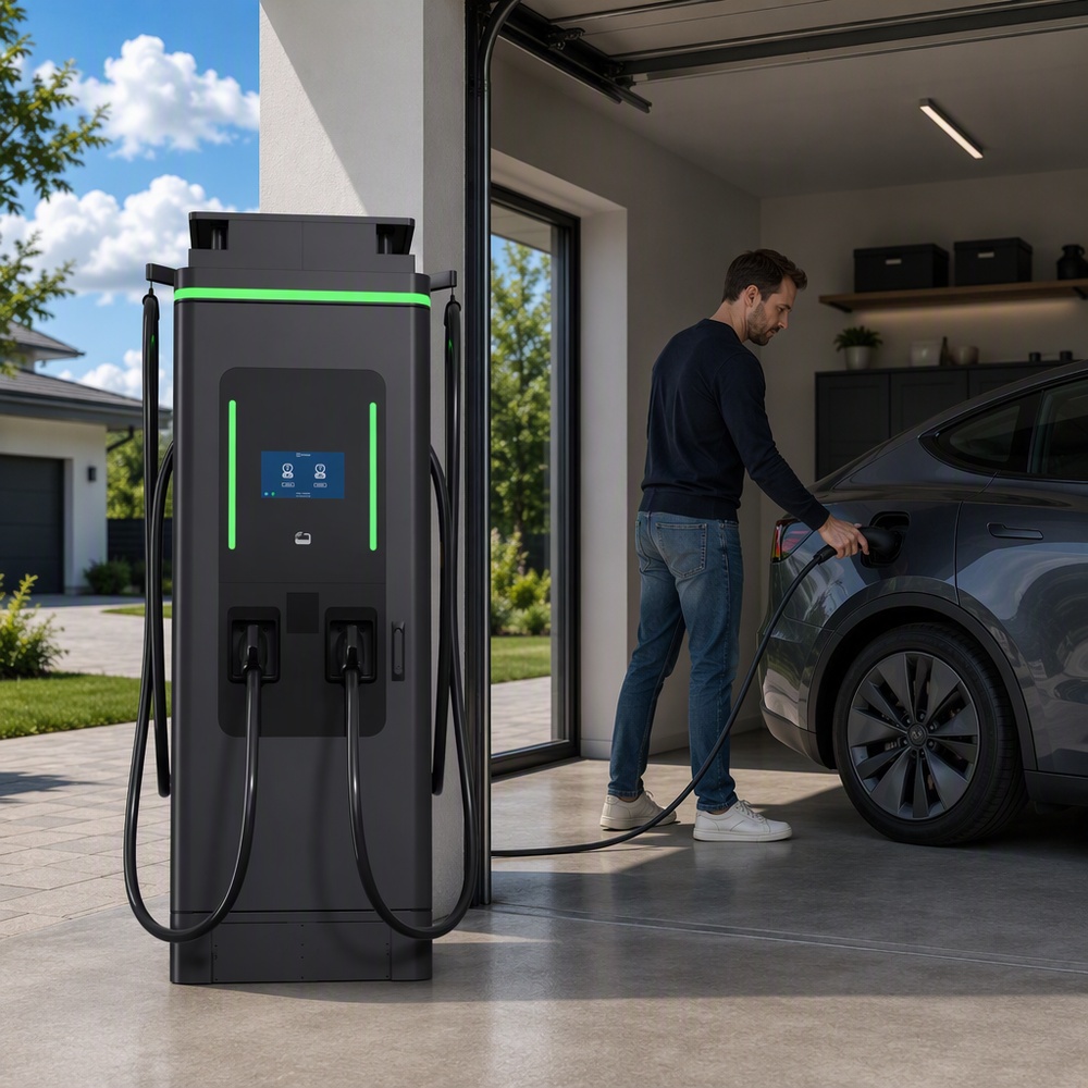 MD-EU 60/80/120kW DC fast charger with GB/T connector
