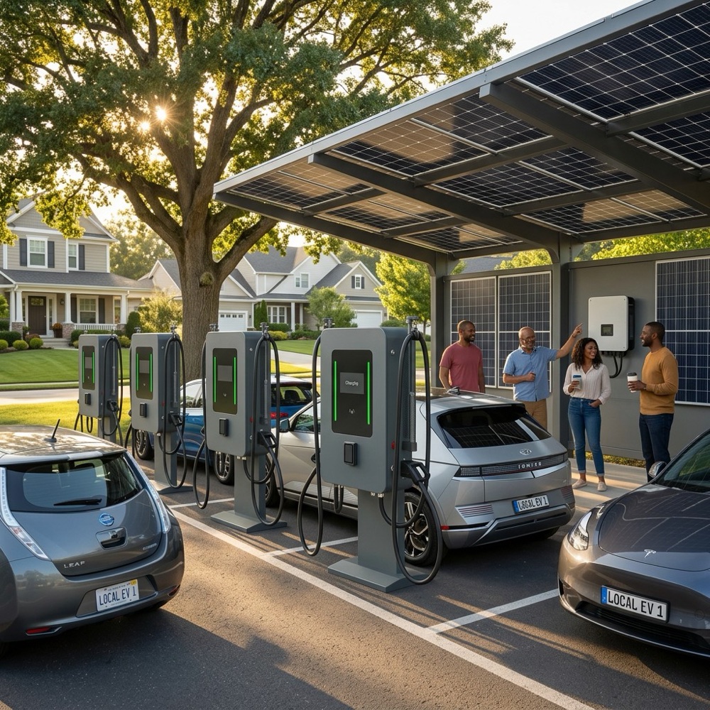 Universal 40kw 80kw Dual Gun DC EV Charger Wallbox Station 380V Fast Charging Pile For Electric Bus And Fleet Vans Featured Image