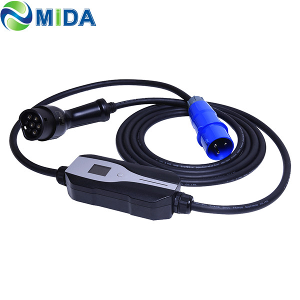 Level 2 EV Charger Type 2 UK 3 Pin 8A 10A 13A PHEV EV Charging Cable Electric  Car Charger - Shanghai Mida Cable Group Limited .