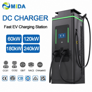 60KW 120KW 160KW DC DC Charger High Efficiency Dual Port With OCPP Ready Connectivity For Public Charging Stations product view 4
