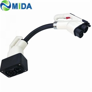 150A CCS Combo 2 إلى CCS Combo 1 EV محول DC Fast Charge Connector