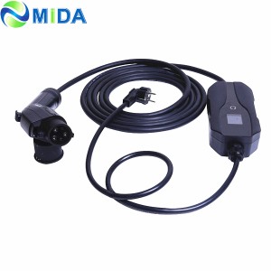 Home Portable EV Charger Type 1 16A 13A 10A 8A Adjustable SAE J1772 Electrica Car
