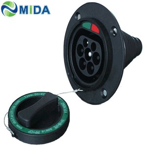 Type 2 Male EV Charging Socket for Car Side DSIEC2f-EV16S /32S