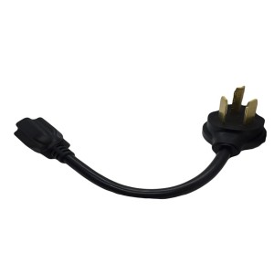 Adaptador de tomada NEMA 6-20 a NEMA 10-30 para o carregador EV de nível 2