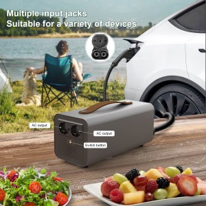 China Factory 3.5KW 5KW CCS GBT NACS V2L Discharger V2H Charge for Camping