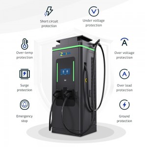 MIDA 240kW 320kW DC Fast Charger CCS2 Dual Gun EV Charging Station OCPP