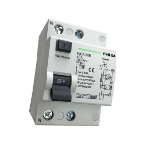 RCCB Type B RCD 2P 4 ขั้วโลก 10KA 30mA 40A 63A 230 โวลต์ 400 โวลต์เบรกเกอร์