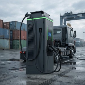 Integrated 240kw Nacs Floor Mounted Evse Wide Voltage 1000v With Smart Ocpp 1.6j For Fleet Charging Support Oem Odm