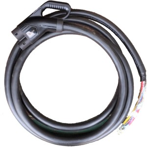150A 200A CCS COMBO 2 Connector with 5Meter Cable DC Fast EV Charger Plug