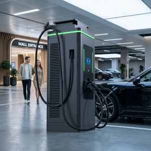 MD-EU 320/360kW Dual-Output DC Fast Charger for Commercial EV Fleets