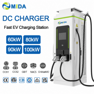 Solar PV 160KW 180KW 240KW DC DC Charger High Efficiency Dual Port With OCPP Ready Connectivity For Logistics Parks product view 4