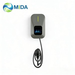 22KW Type 2 Socket AC EV Charger Wallbox with OCPP 1.6J & RFID