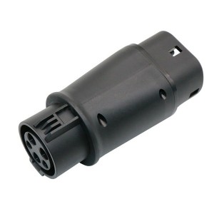 Adaptador EVOS DUOSIDA 32Amp Tipo 1 a Tipo 2 Adaptador EV para enchufe de carga de coche eléctrico