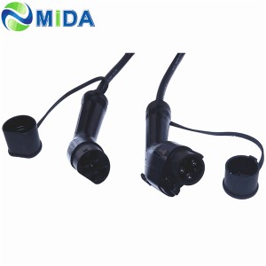 16A 32A SAE J1772 to IEC 62196-2 EV Charger Cable Type 1 to Type 2 EV Plug Connector