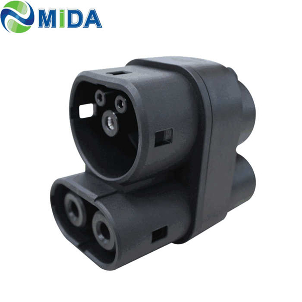 CCS Combo 1 Type 1 to Type 2 Adapter Connector Fast Charge Adaptor Socket -  Shanghai Mida Cable Group Limited .