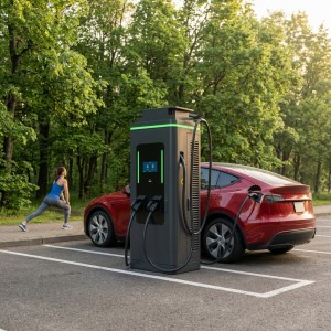MD-EU 320/360kW Dual-Output DC Fast Charger for Commercial EV Fleets