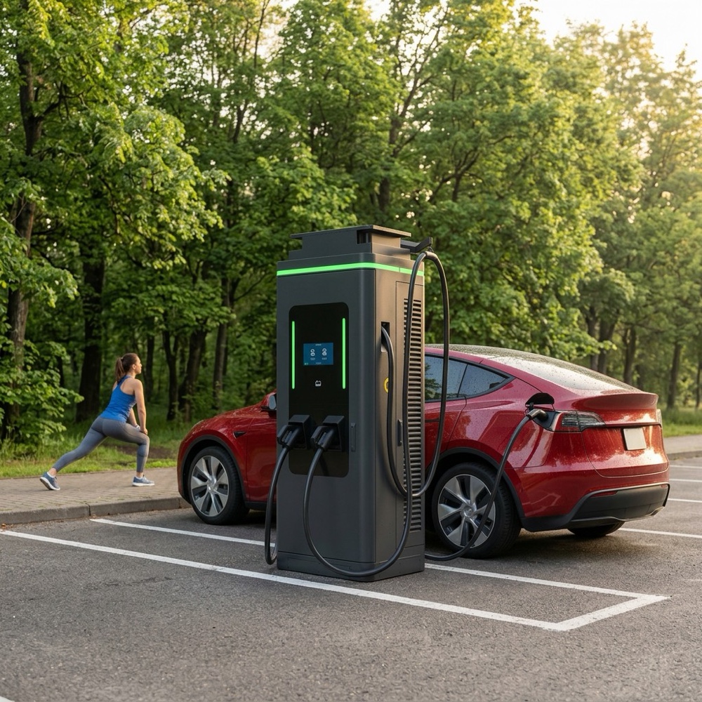 MD-EU 320/360kW DC fast charger with CHAdeMO connector