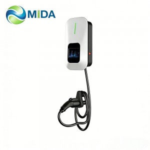 22KW Type 2 Socket AC EV Charger Wallbox with OCPP 1.6J & RFID