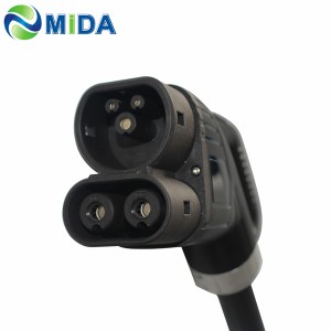 150A 200A CCS COMBO 2 Conector con cable de 5 metros DC Enchufe de cargador EV rápido