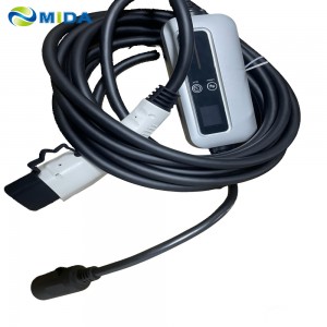 MIDA 8A 10A 13A 16A 20A PSE J1772 Type1 Portable EV Charger Model2 Charger Station