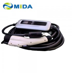 MIDA 8A 10A 13A 16A 20A PSE J1772 Type1 Portable EV Charger Model2 Charger Station