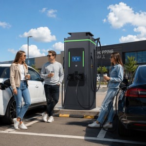 MD-EU 240kW Dual-Output DC Fast Charger | 200–1000Vdc, 350A, OCPP 2.0