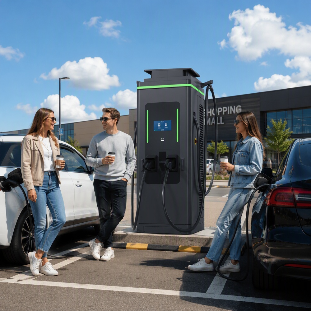 MD-EU 240kW DC fast charger with CCS connector