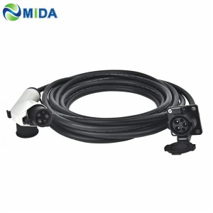 32A 40Amp 20 Feet J1772 EV Charger Extension Cable EV Adapter Type 1 EV Extension Cord for Tesla