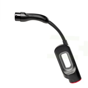 EV Tesla Adapter to Europe EV Plug Connector IEC 62196 Type 2 to DC Fast Charger