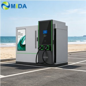 MIDA 120kW 200kWh BESS DC Fast Charging System for Grid Support