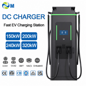 60KW 120KW 160KW DC DC Charger High Efficiency Dual Port With OCPP Ready Connectivity For Fleet Operation Centers product view 1