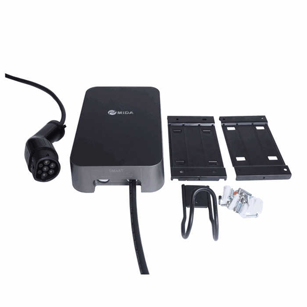 32Amp 220V 7.4KW Wallbox EV Charger Type 2 Cable RFID Card EV Charging Station for Electric Car Charger Featured Image