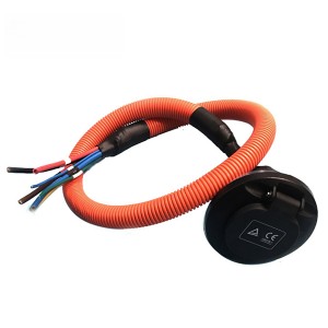 Type 2 EV Charger Socket Female With EV Cable for EV Charging Station Side