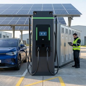 MD-EU 240kW Dual-Output DC Fast Charger | 200–1000Vdc, 350A, OCPP 2.0