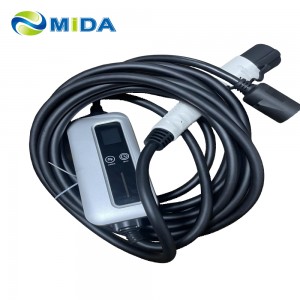 MIDA 8A 10A 13A 16A 20A PSE J1772 Type1 Portable EV Charger Model2 Charger Station