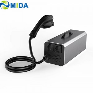 China Factory 3.5KW 5KW CCS GBT NACS V2L Discharger V2H Charge for Camping