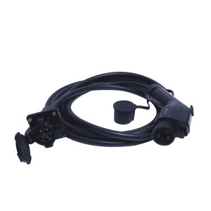 EV Adapter 32Amp EVSE SAE J1772 EV Charger Type 1 Connector to Type 1 EV Socket Electric Car Charging