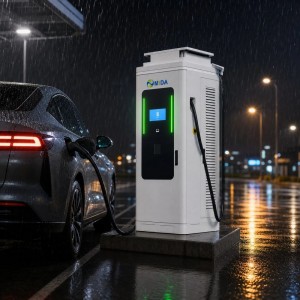 Integrated 180kw Chademo Floor Mounted Evse High Efficiency With Rfid Card Control For Public Hub Support Oem Odm