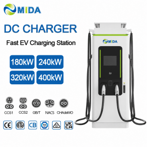 Solar PV 60KW 80KW 120KW DC DC Charger High Efficiency Dual Port With OCPP Ready Connectivity For Urban Charging Hubs product view 1