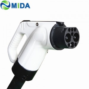 China 250A GBT GUN EV Plug DC Fast Charging Connector for 40KW Quick DC Charger Station