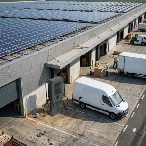 Heavy Duty 80kw Dual Gun Wall-Mounted DC EV Charging Pile CCS2 GBT Connectors For Public Highway Charging Station