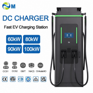 60KW 120KW 160KW DC DC Charger High Efficiency Dual Port With OCPP Ready Connectivity For Public Charging Stations product view 3