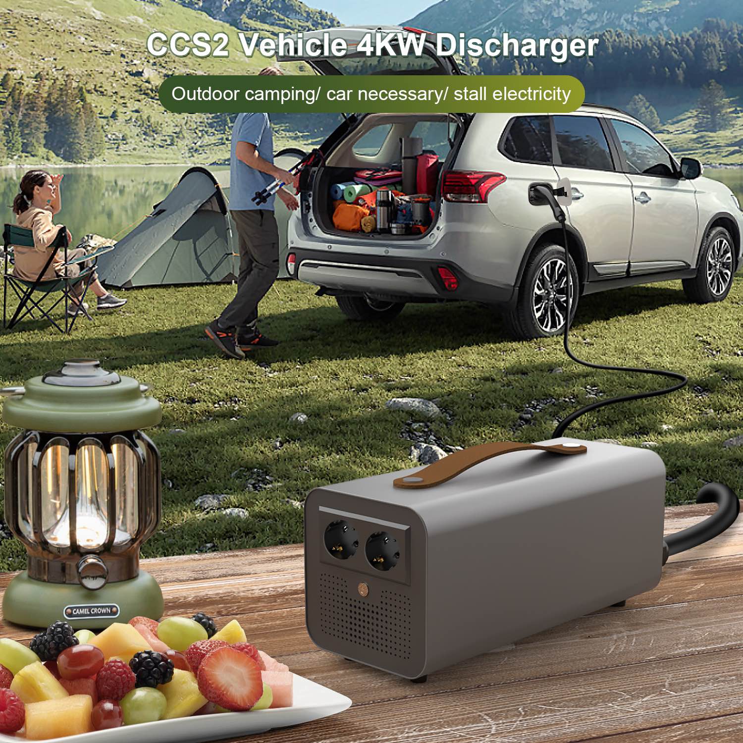 CCS2 V2L Portable charger