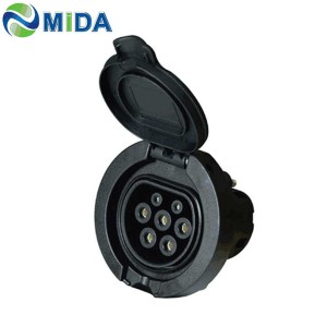 Type 2 Female EV Charging Socket for AC Charger Pile